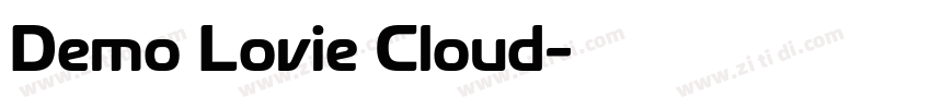 Demo Lovie Cloud字体转换